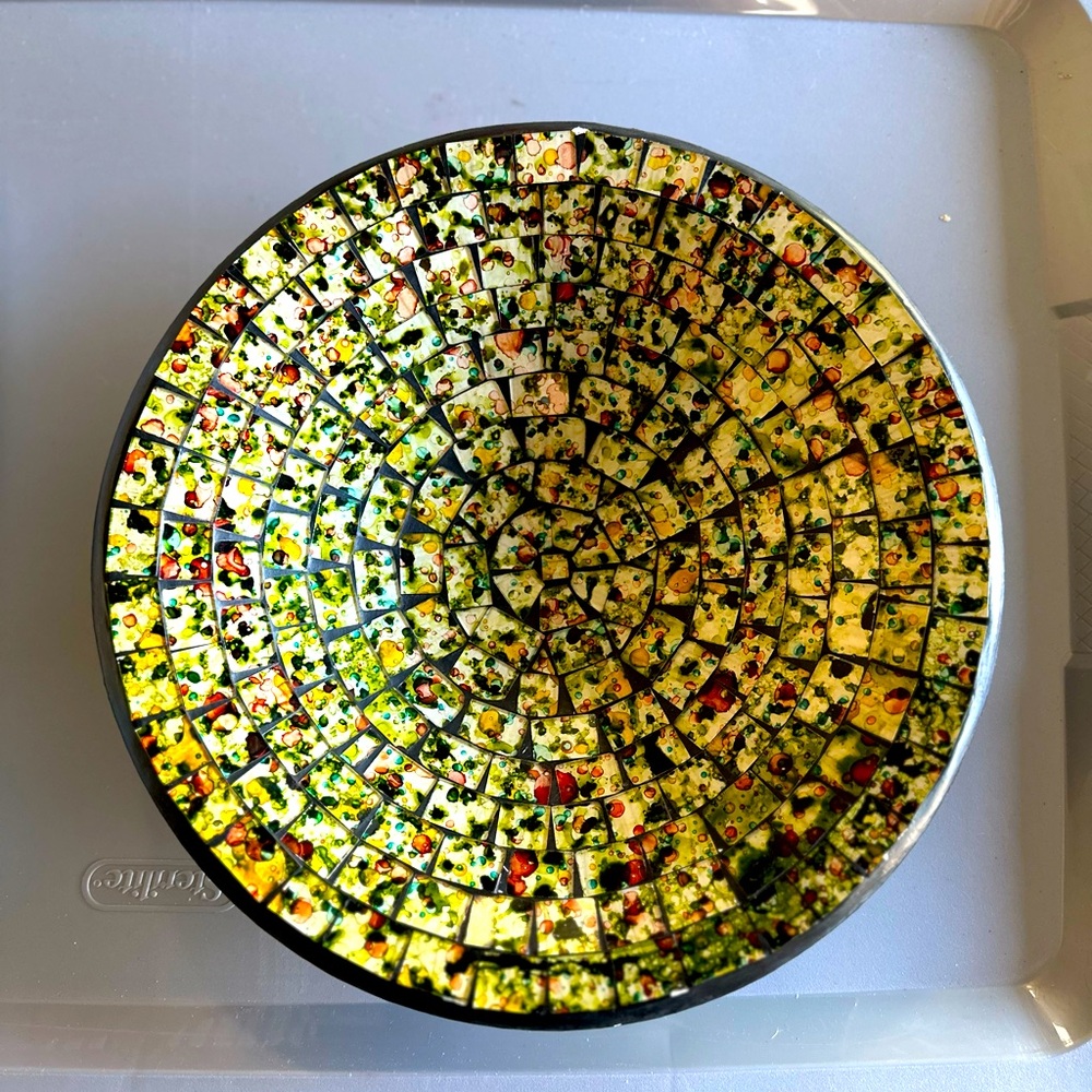 Mosaic Decorative Bowl 11.5”